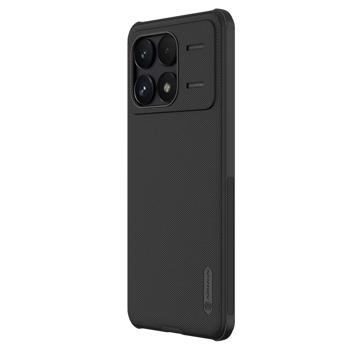 For Xiaomi Redmi K70 / K70 Pro NILLKIN Frosted Shield Pro PC + TPU Phone Case(Black)