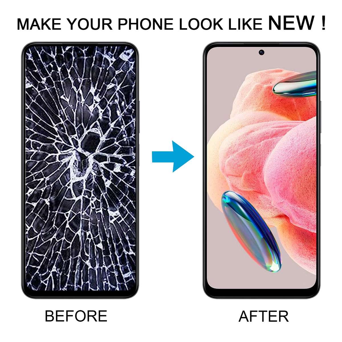 For Xiaomi Redmi 12 4G LCD Screen For with Digitizer Full Assembly