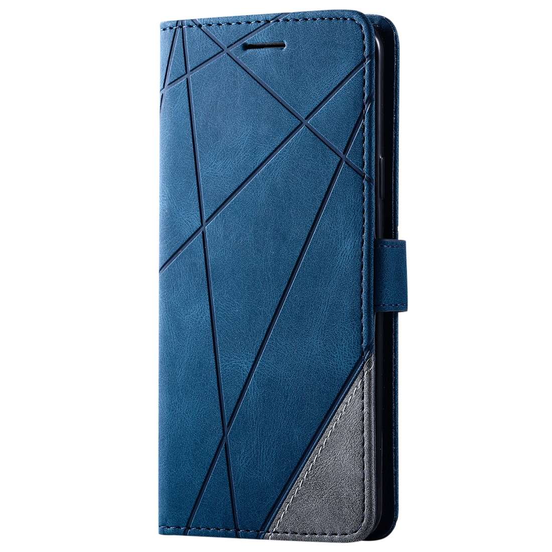 For Samsung Galaxy Tab S6 Lite P610 Handle EVA Shockproof Tablet Case with Holder(Blue)