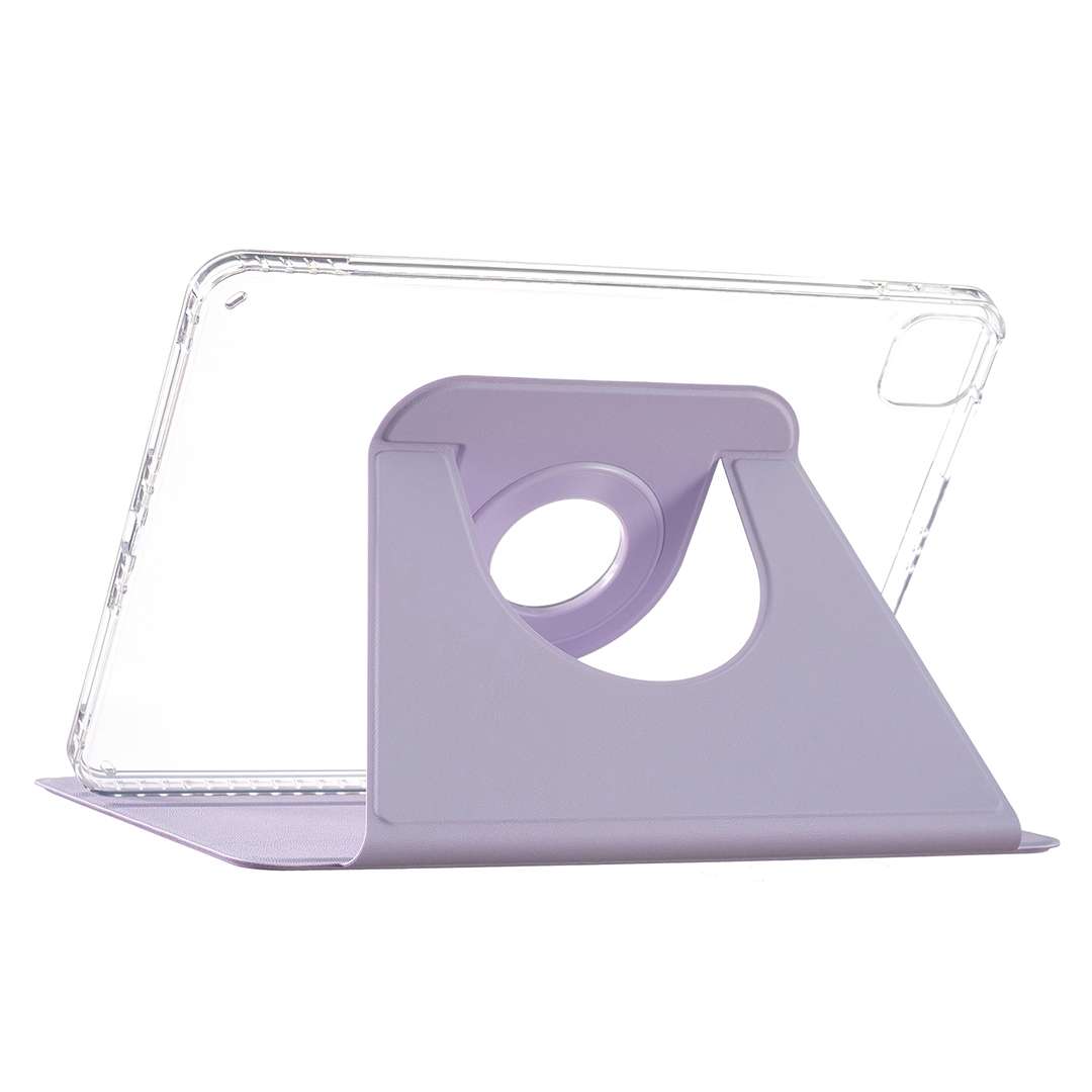 For iPad Pro 12.9 2022 / 2021 / 2020 Magnetic Split Leather Smart Tablet Case(Purple)