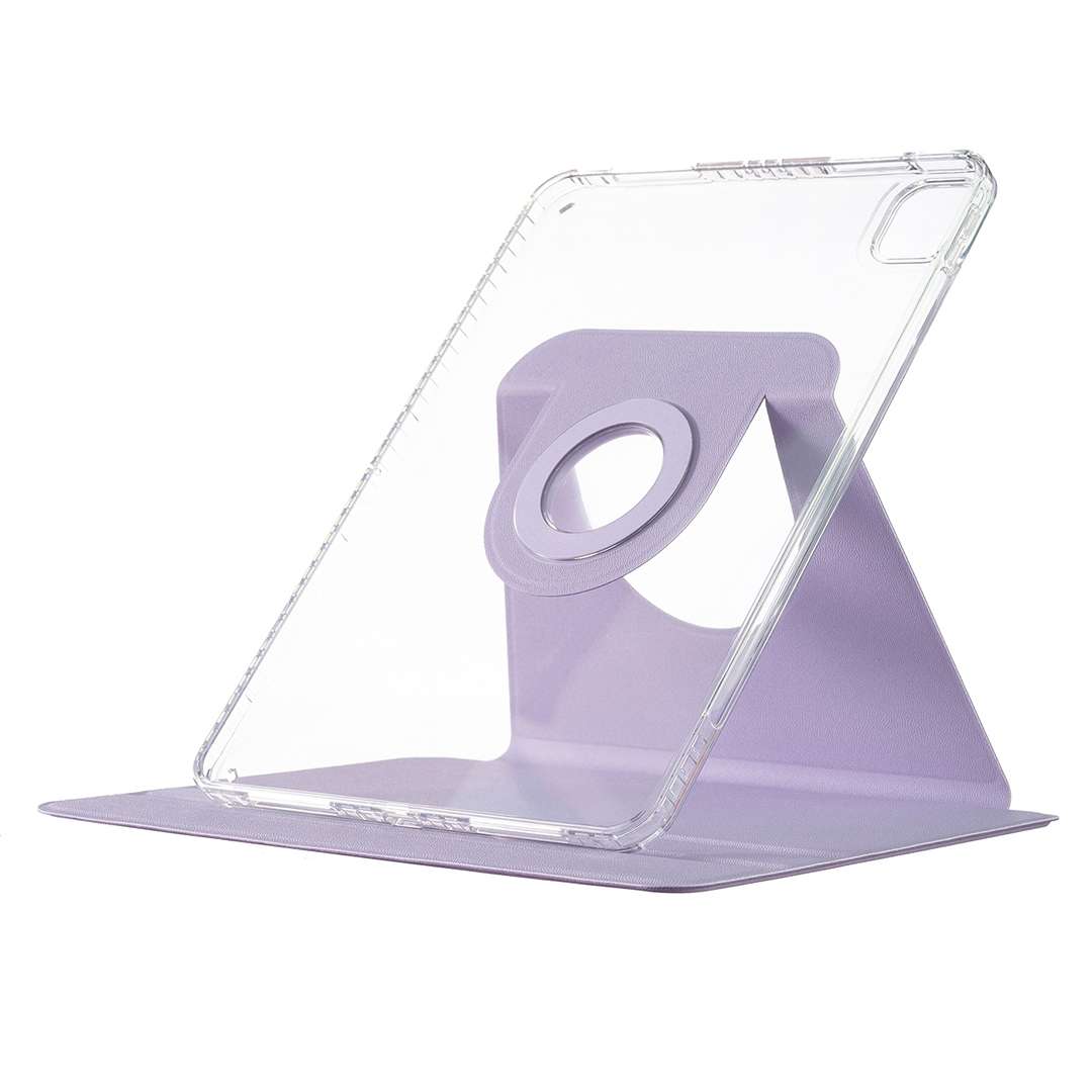 For iPad Pro 12.9 2022 / 2021 / 2020 Magnetic Split Leather Smart Tablet Case(Purple)
