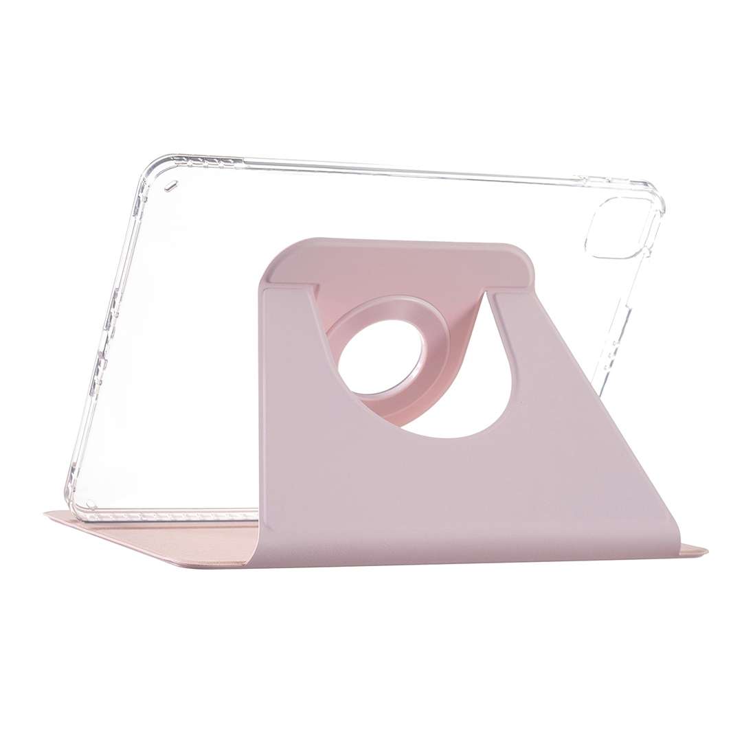 For iPad Pro 12.9 2022 / 2021 / 2020 Magnetic Split Leather Smart Tablet Case(Pink)