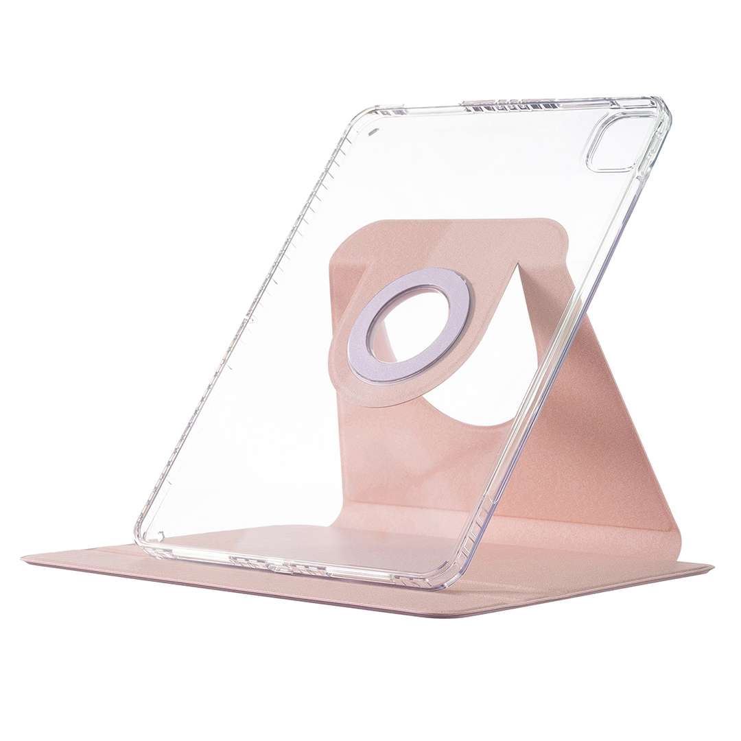 For iPad Pro 12.9 2022 / 2021 / 2020 Magnetic Split Leather Smart Tablet Case(Pink)