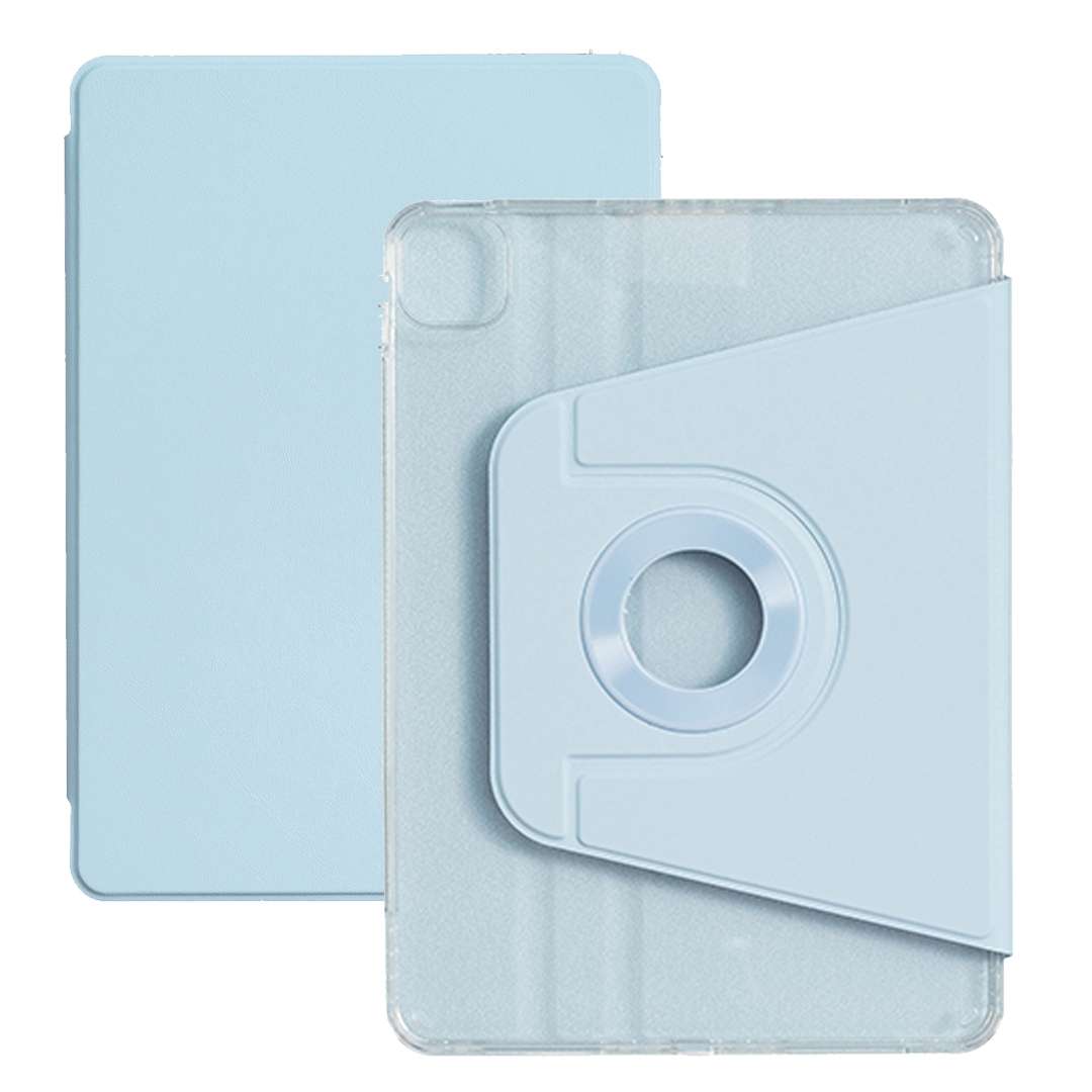 For iPad Pro 12.9 2022 / 2021 / 2020 Magnetic Split Leather Smart Tablet Case(Sky Blue)