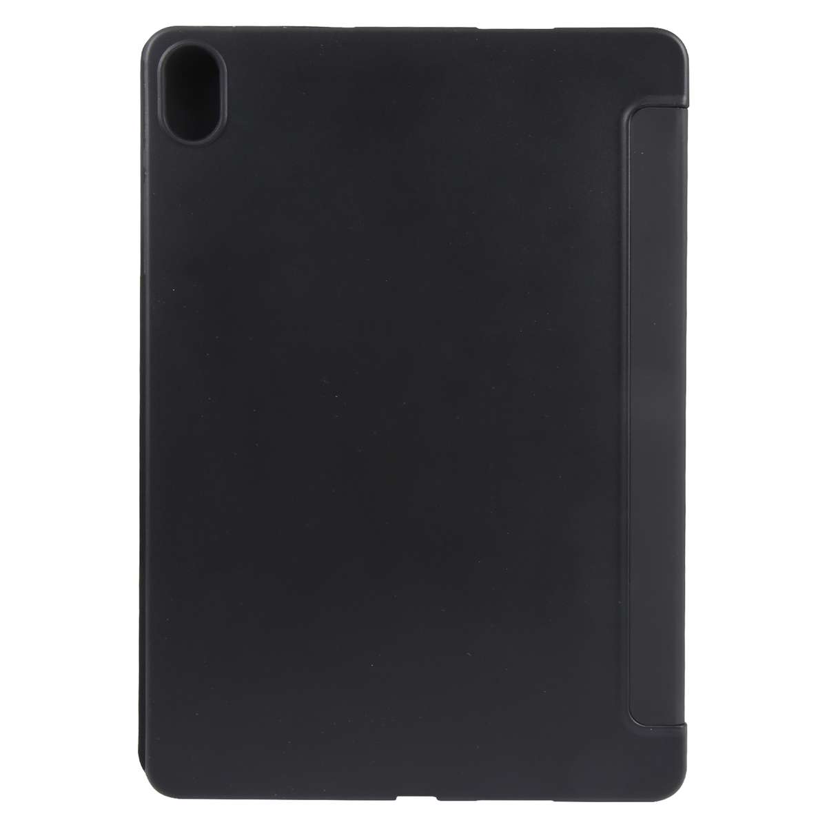 For Huawei MatePad SE 11 GEBEI 3-folding Holder Shockproof Flip Leather Tablet Case(Black)