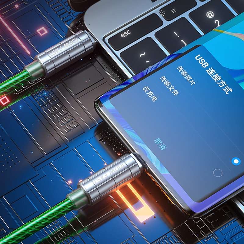 WK WDC-205 PD 20W USB-C/Type-C to 8 Pin Super Fast Charge Data Cable, Length: 1m(Blue)