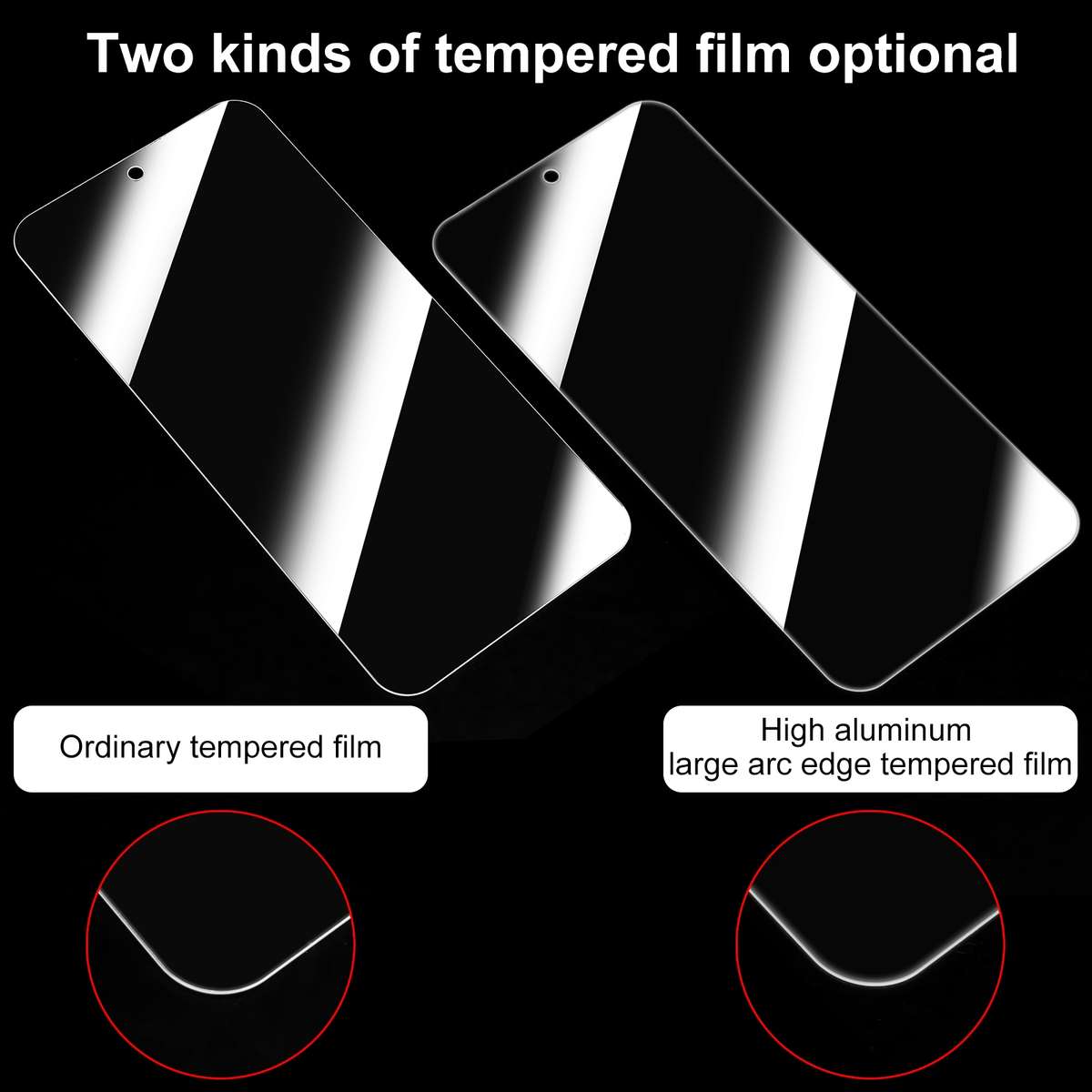 For iPhone 16 Pro Max 10pcs 0.26mm 9H 2.5D High Aluminum Tempered Glass Film