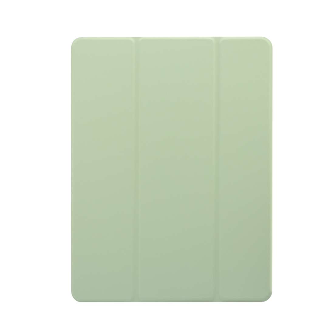 For iPad 9.7(2018)/(2017)/Air 2/Air 3-folding Electric Pressed Skin Texture Horizontal ... (Green)