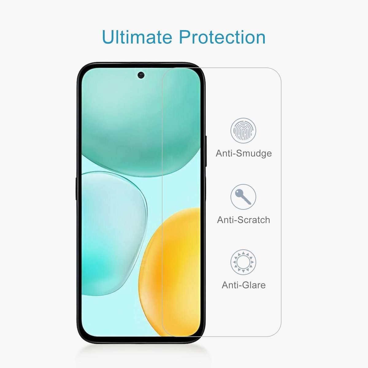 For Honor Play 60 10pcs 0.26mm 9H 2.5D Tempered Glass Film