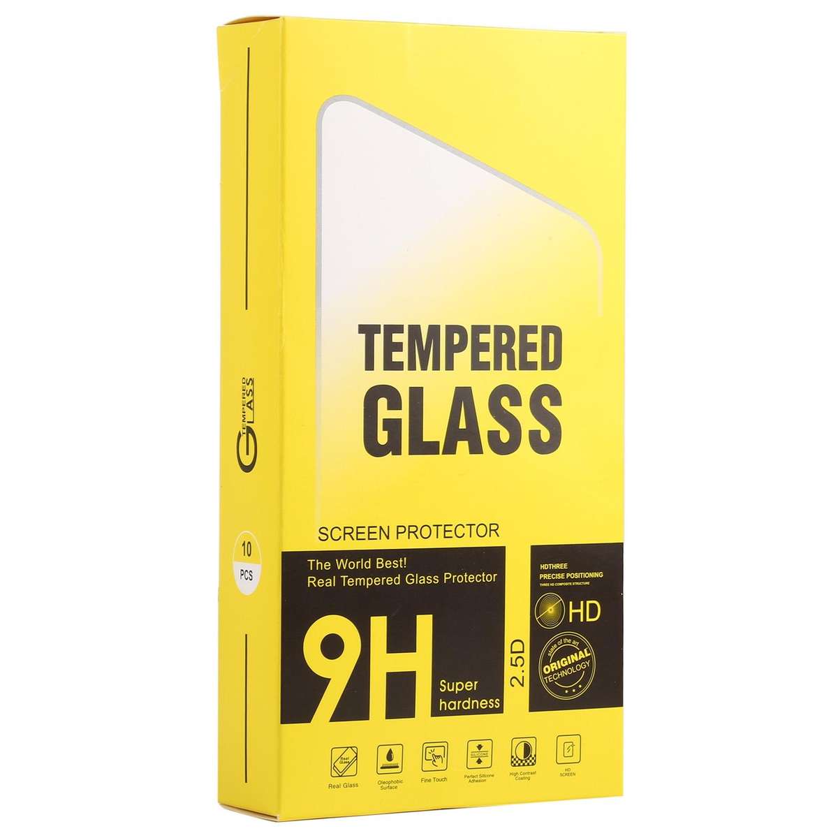For Honor Play 60 10pcs 0.26mm 9H 2.5D Tempered Glass Film