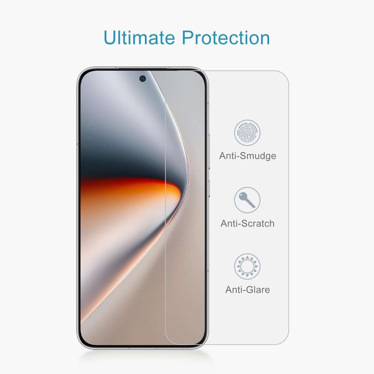 For Honor GT Pro 50pcs 0.26mm 9H 2.5D Tempered Glass Film