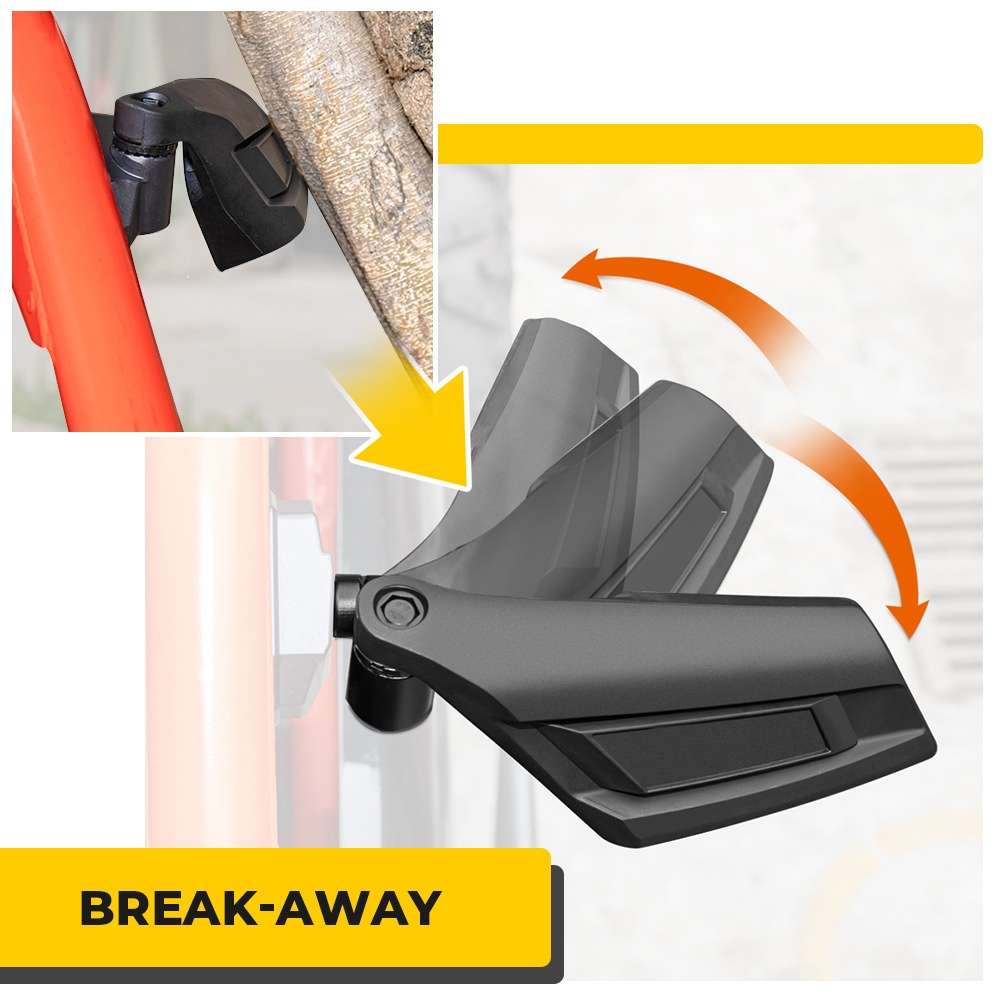 For Can-Am BRP UTV Maverick X3 Off-Road Vehicle Rearview Mirror, Model:UTV-17B Upgrade