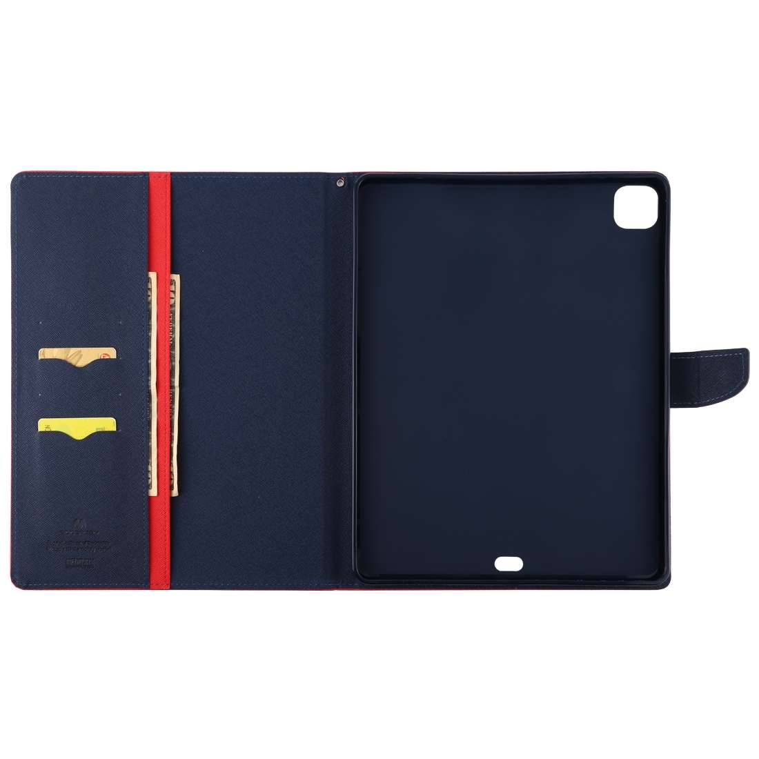 For iPad Pro 11 (2020) GOOSPERY FANCY DIARY Horizontal Flip PU Leather Tablet Case with ... (Red)