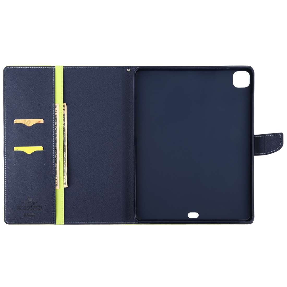 For iPad Pro 11 (2020) GOOSPERY FANCY DIARY Horizontal Flip PU Leather Tablet Case wit ... (Green)