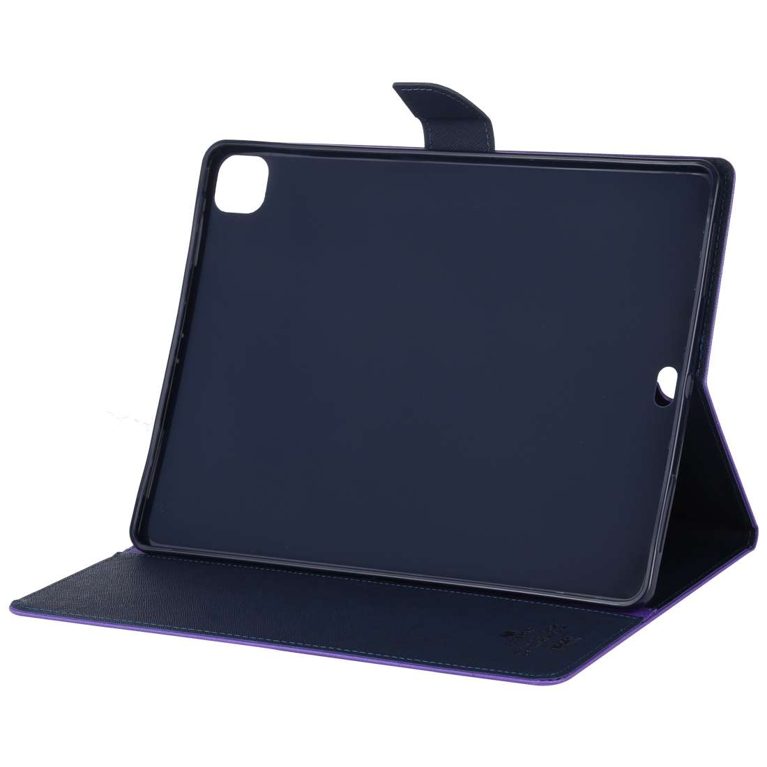 For iPad Pro 12.9 (2020) GOOSPERY FANCY DIARY Horizontal Flip PU Leather Tablet Case ... (Purple)