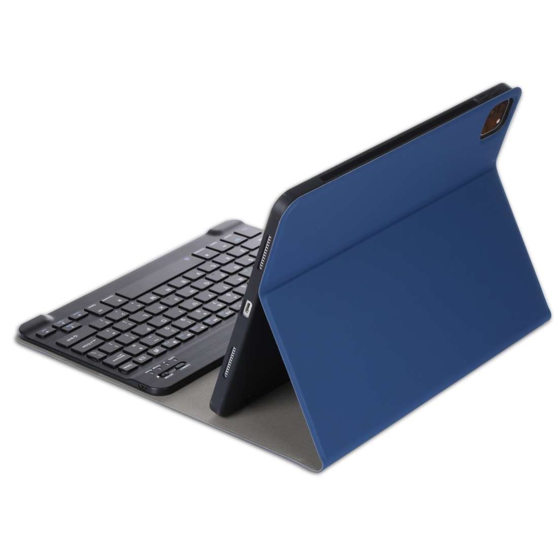 For iPad Pro 11 (2020) Electric Pressed Horizontal Flip Leather Tablet Case with P ... (Dark Blue)