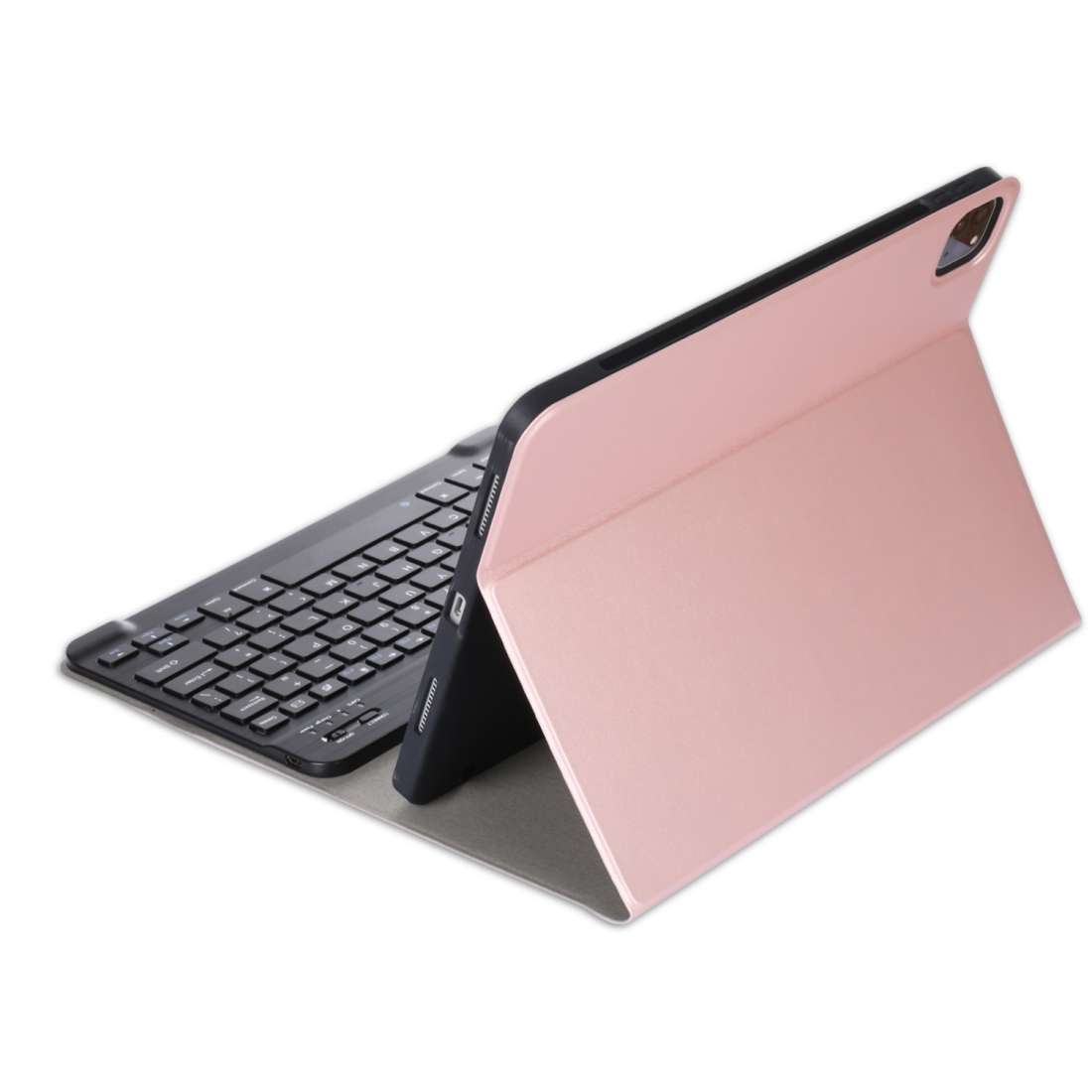 For iPad Pro 11 (2020) Electric Pressed Horizontal Flip Leather Tablet Case with P ... (Rose Gold)