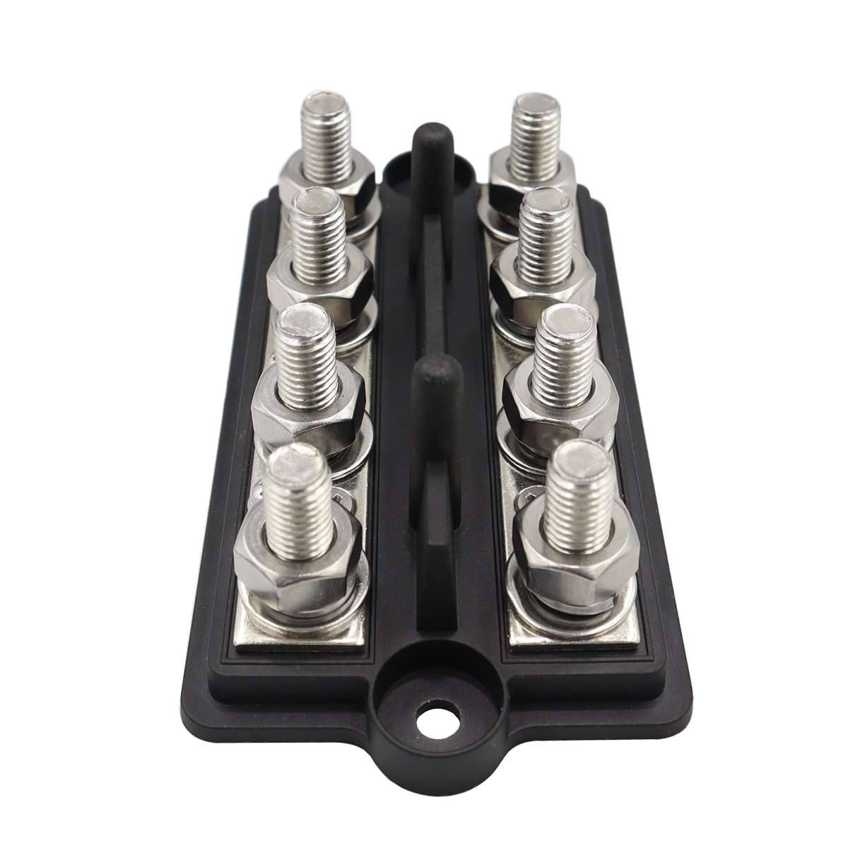 CP-3157 M10 RV Modified Yacht Double-row 4-way Busbar with Dust Cover