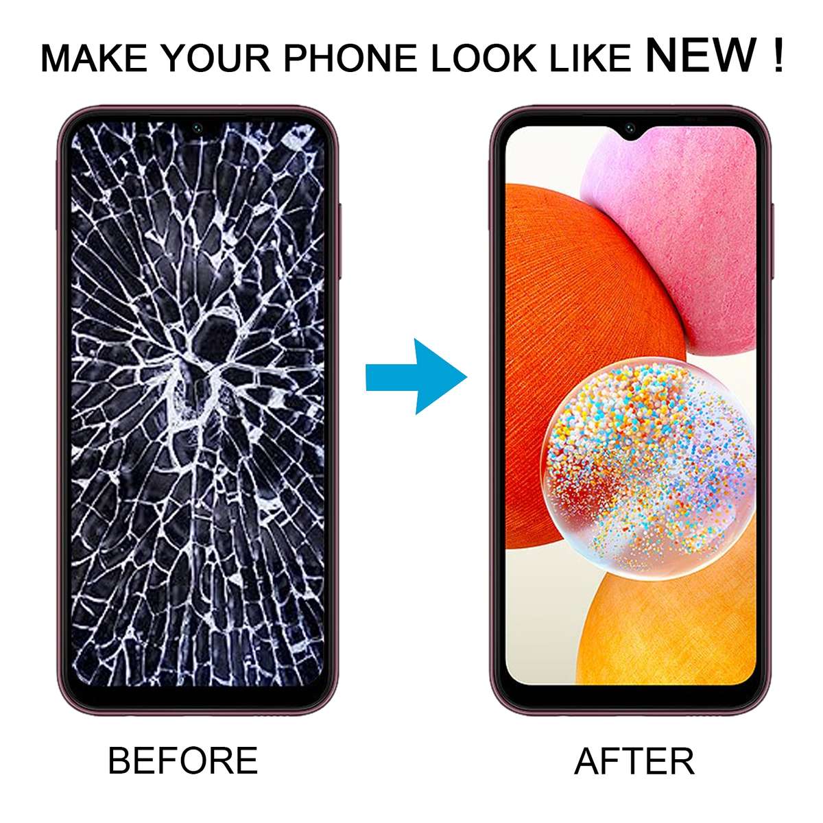 Original LCD Screen For Samsung Galaxy A14 SM-A145F With Digitizer Full Assembly