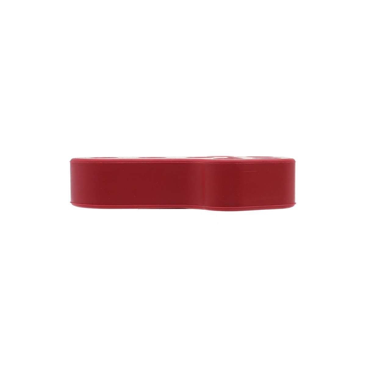 XH-6282 7 Holes Car Exhaust Hanger Bushing Muffler Rubber Insulator Mount Bracket(Red)