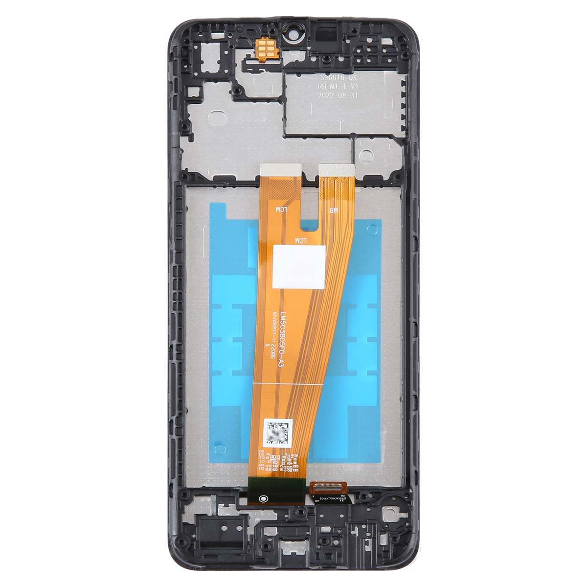 For Samsung Galaxy A04 SM-A045F Original LCD Screen Digitizer Full Assembly with Frame