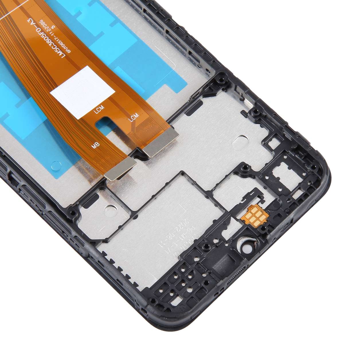 For Samsung Galaxy A04 SM-A045F Original LCD Screen Digitizer Full Assembly with Frame
