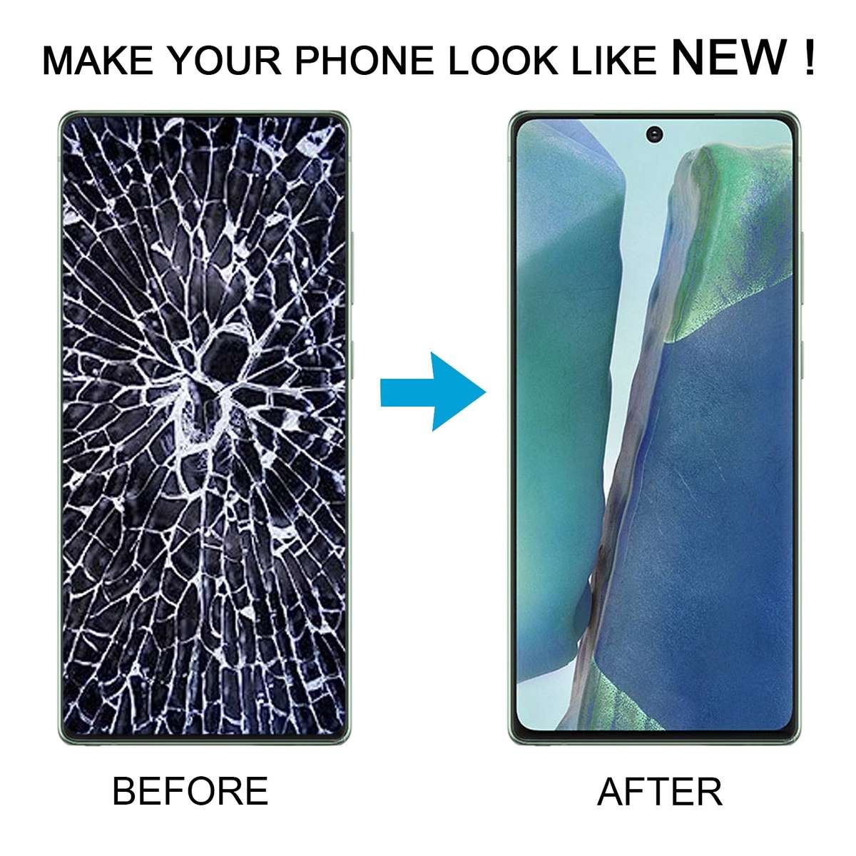 For Samsung Galaxy Note20 SM-N980 6.67 inch OLED LCD Screen Digitizer Full Assembly with Frame (Gree