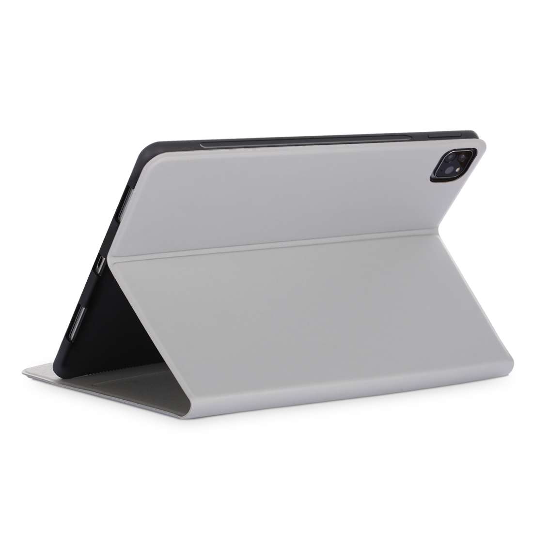 For iPad Pro 11 (2020) TPU Electric Pressed Horizontal Flip Leather Tablet Case with Holder(Grey)