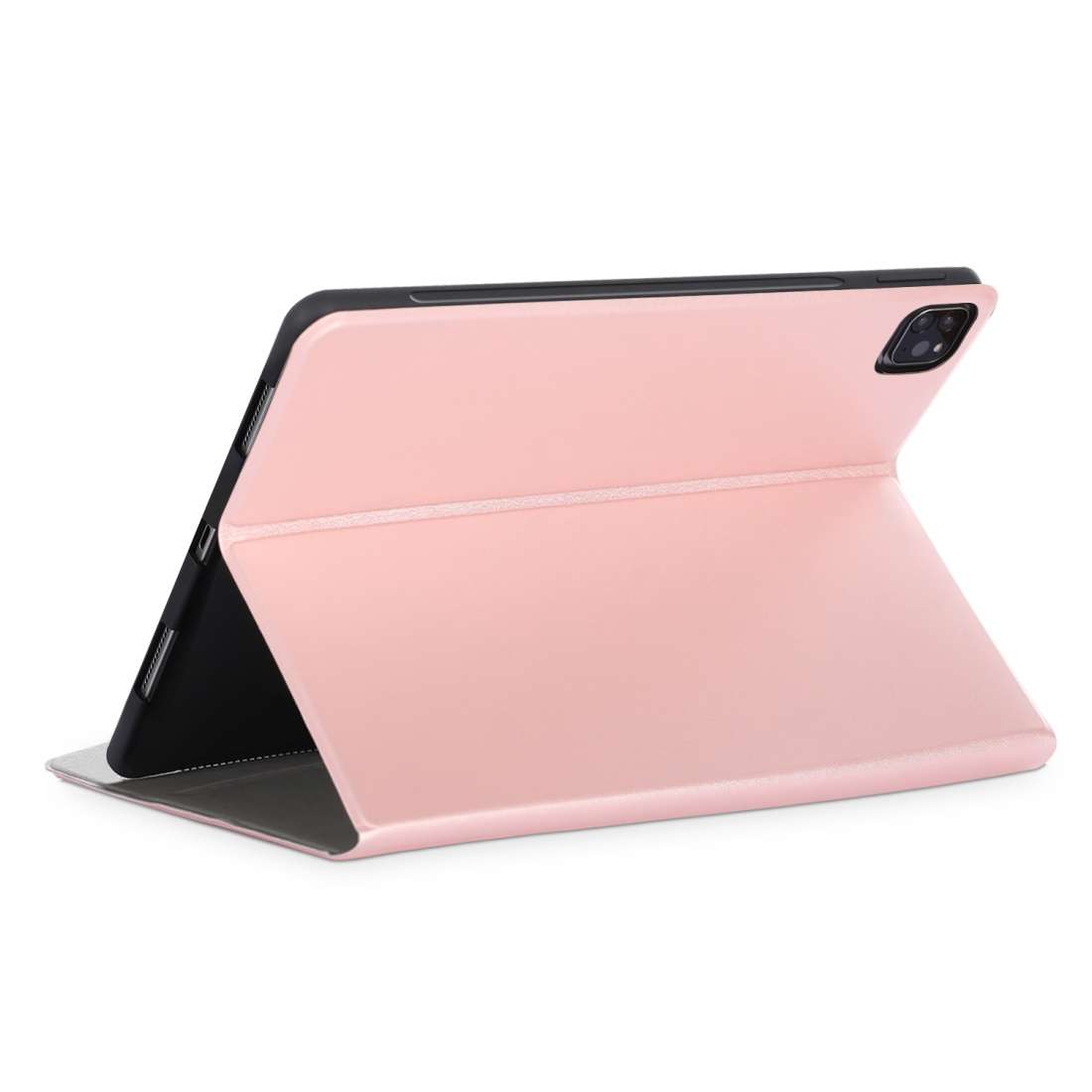 For iPad Pro 11 (2020) TPU Electric Pressed Horizontal Flip Leather Tablet Case wi ... (Rose Gold)