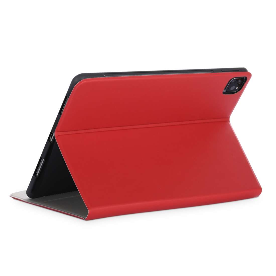 For iPad Pro 11 (2020) TPU Electric Pressed Horizontal Flip Leather Tablet Case with Holder(Red)