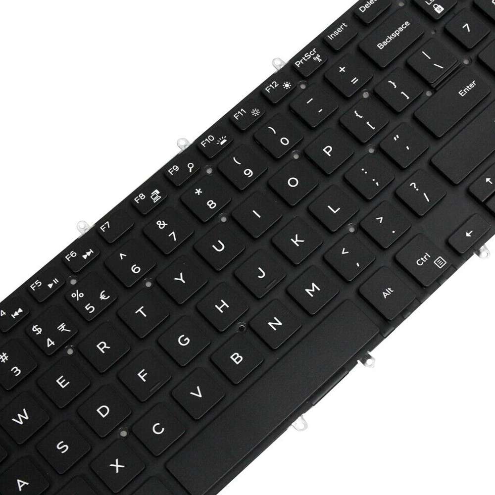 US Version White Word Laptop Keyboard For Dell G3 3579 3779 / G5 5587 / G7 7588(Black)