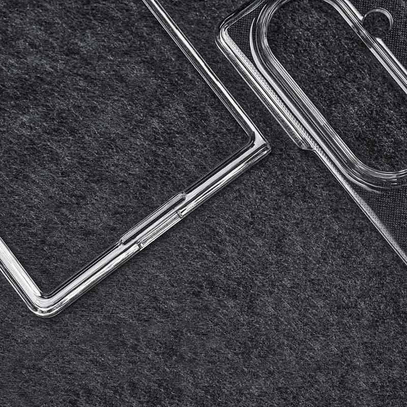 For Samsung Galaxy Z Fold7 5G Transparent PC Shockproof Phone Case