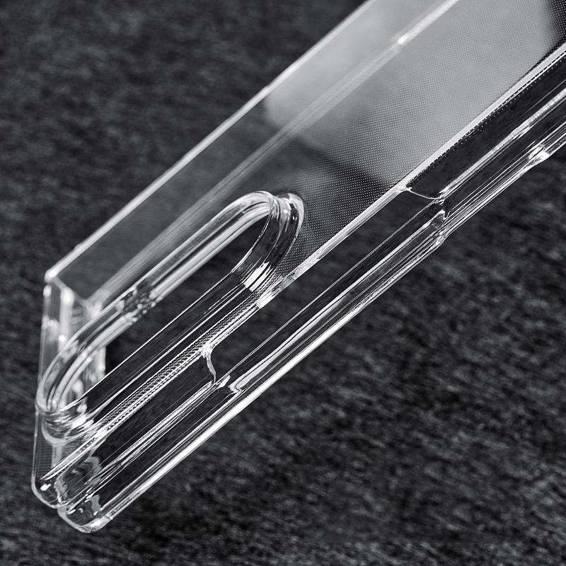 For Samsung Galaxy Z Fold7 5G Transparent PC Shockproof Phone Case