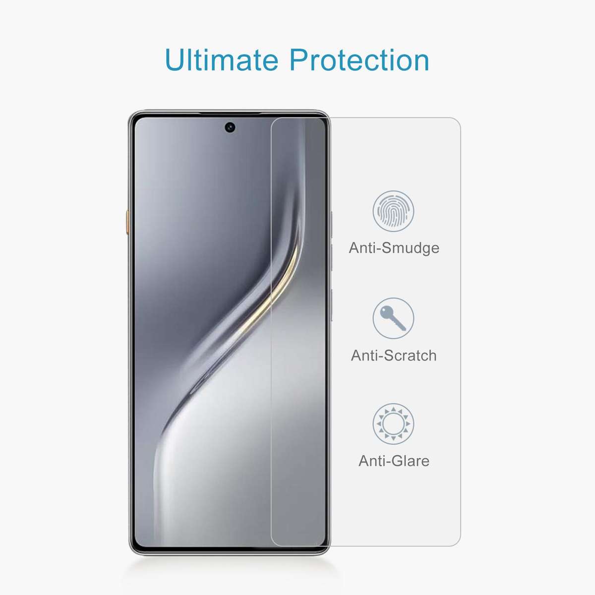 For Tecno Camon 40 10pcs 0.26mm 9H 2.5D Tempered Glass Film