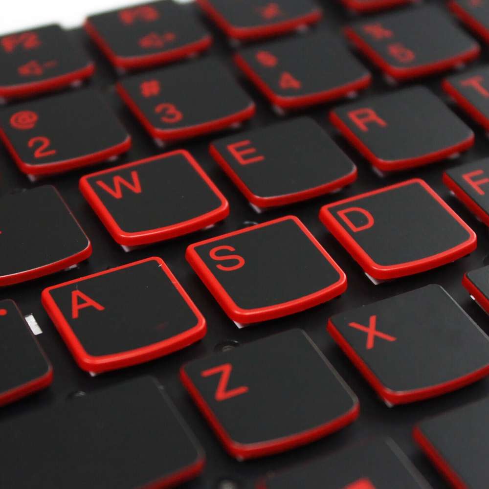 For Lenovo Y520 US Version Backlight Laptop Keyboard(Red Word)