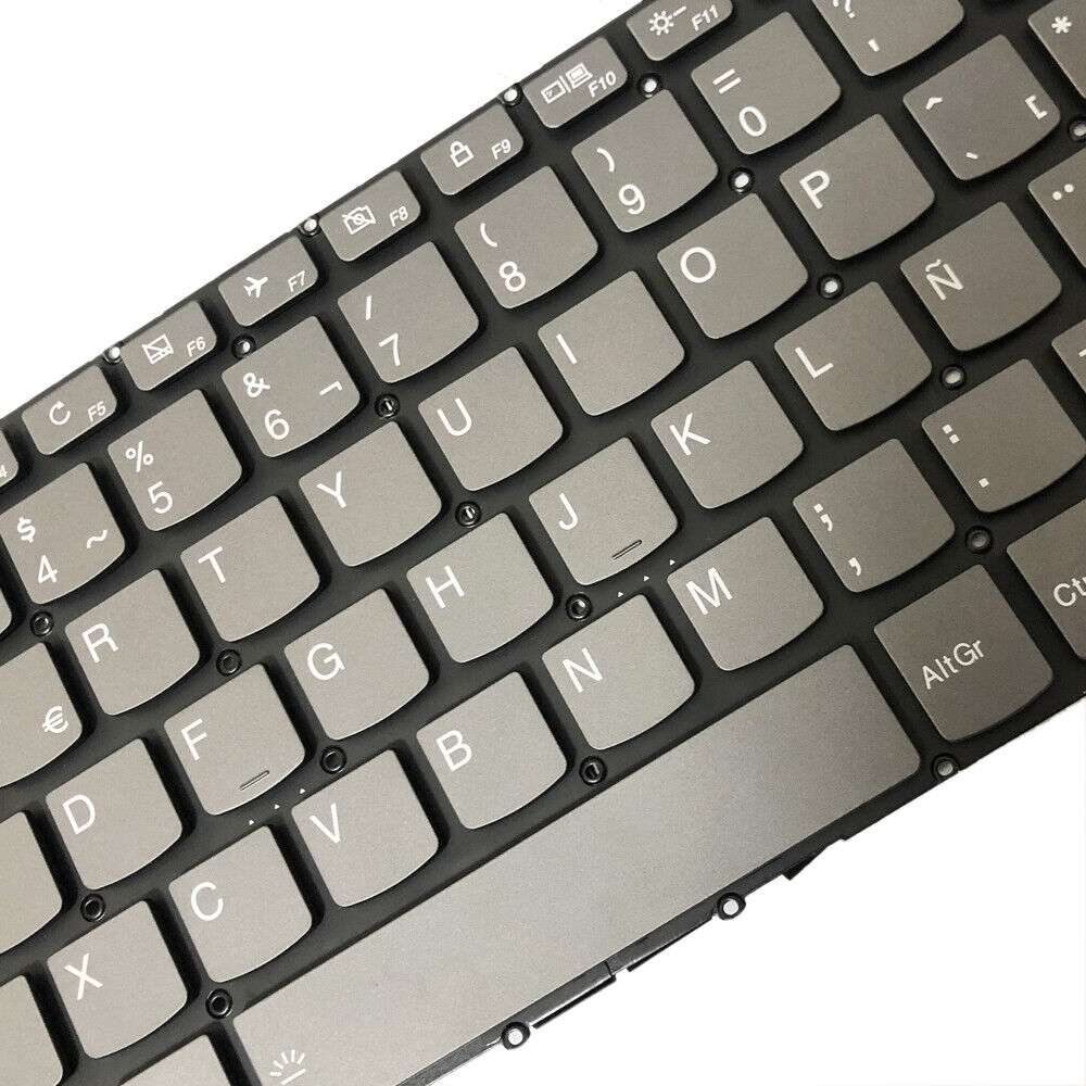For Lenovo IdeaPad 320-15ABR / 320-15AST Spanish Version Backlight Laptop Keyboard with Power Button