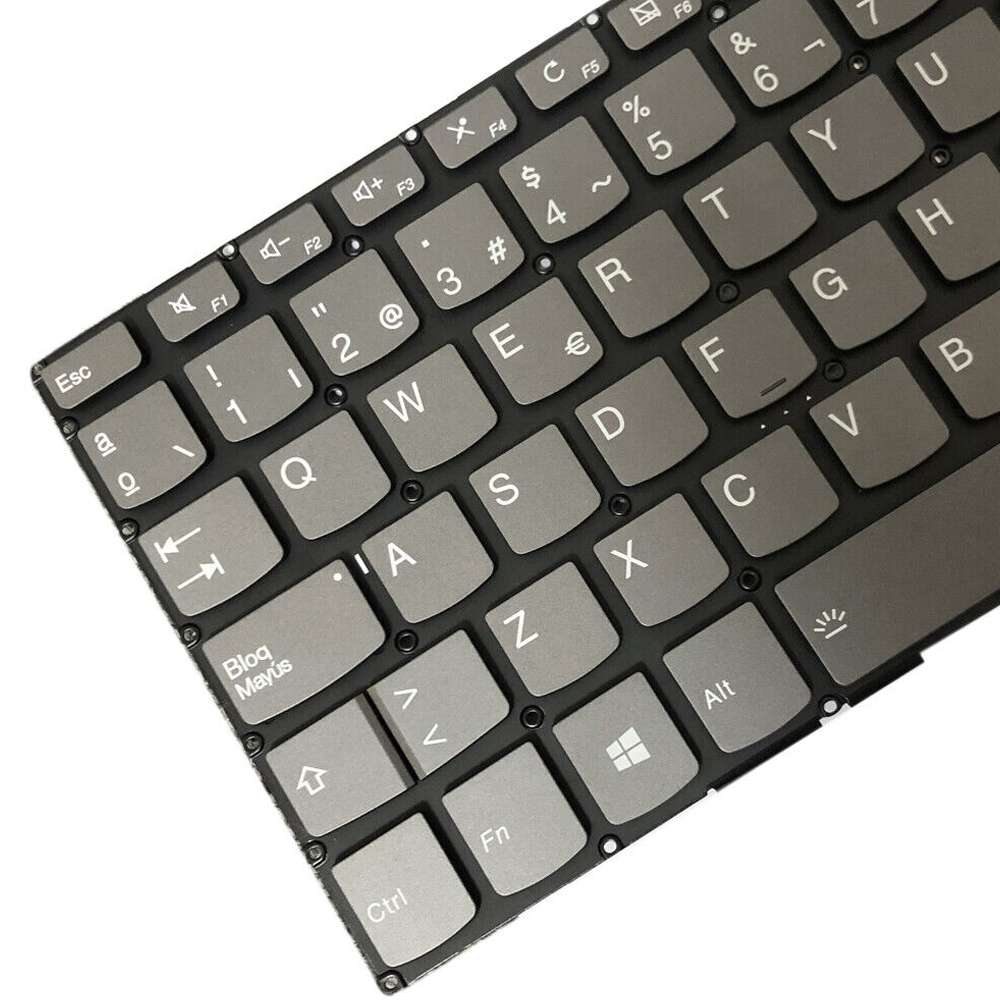 For Lenovo IdeaPad 320-15ABR / 320-15AST Spanish Version Backlight Laptop Keyboard with Power Button