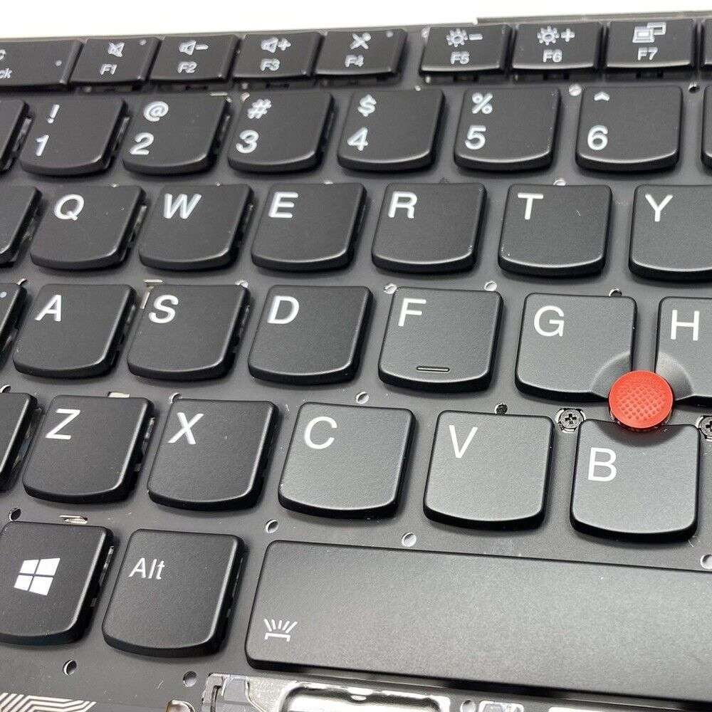 For Lenovo ThinkPad X1 Yoga 4th Gen 20QF US Version Backlight Laptop Keyboard with Touchpad Button(D