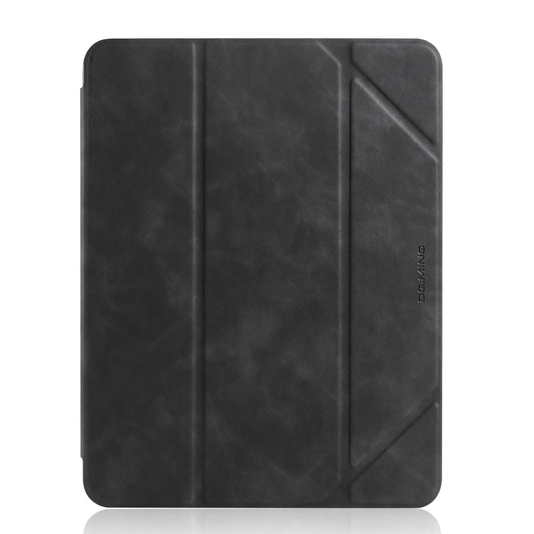 For iPad Pro 11 inch (2018) DG.MING See Series Horizontal Flip Leather Case with Holde ... (Black)