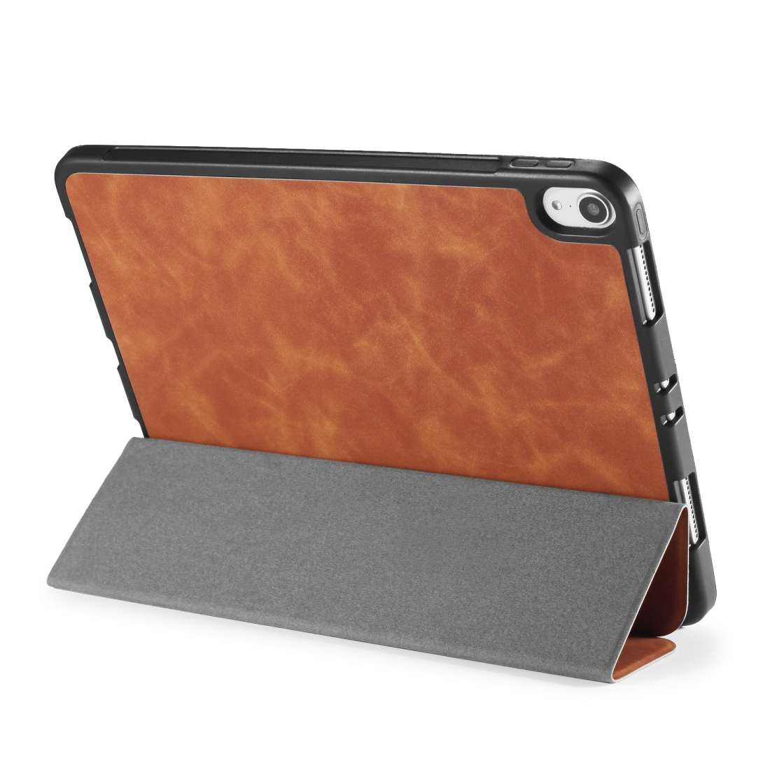 For iPad Pro 11 inch (2018) DG.MING See Series Horizontal Flip Leather Case with Holde ... (Brown)