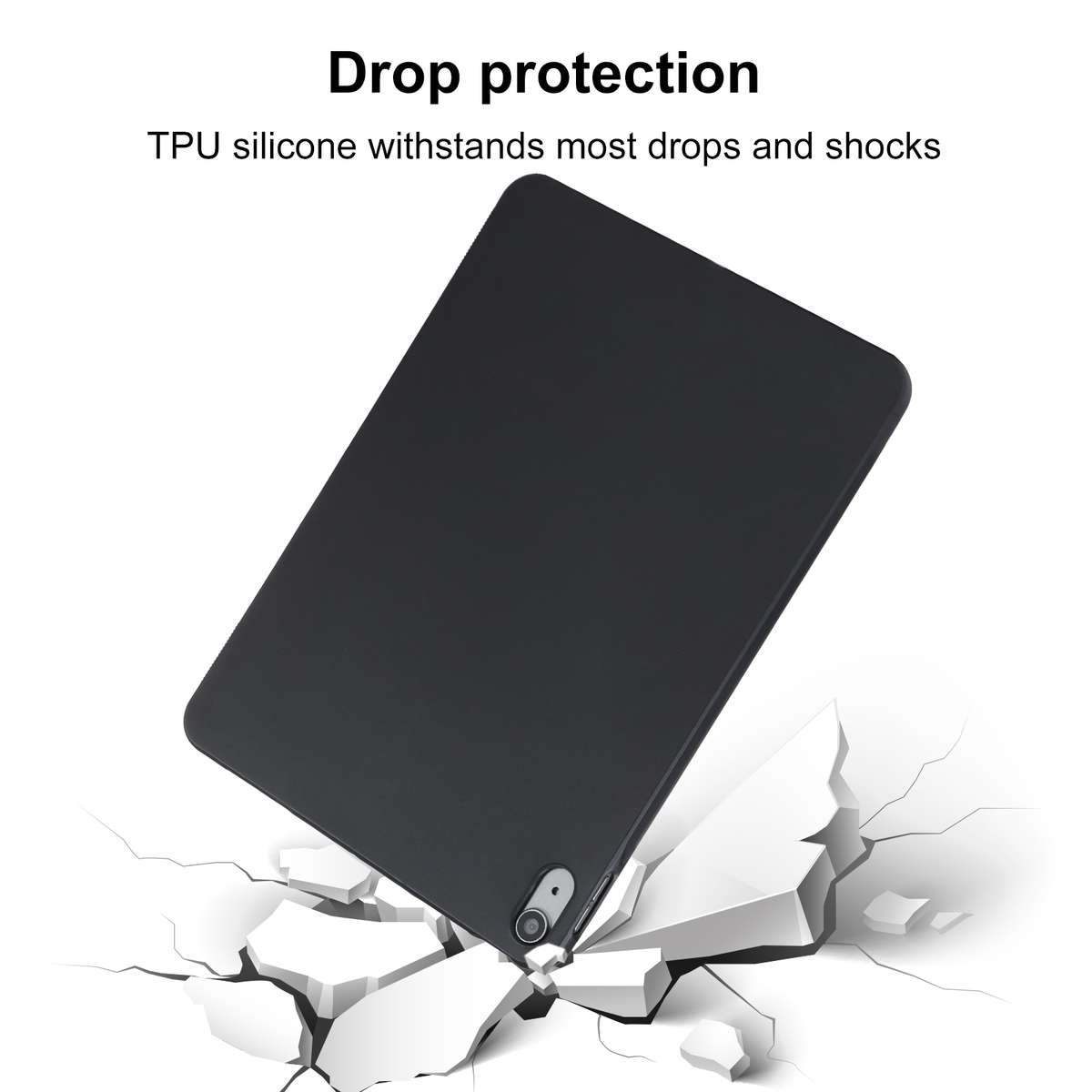 For Honor Pad X9 / X8 Pro TPU Tablet Case(Frosted Black)