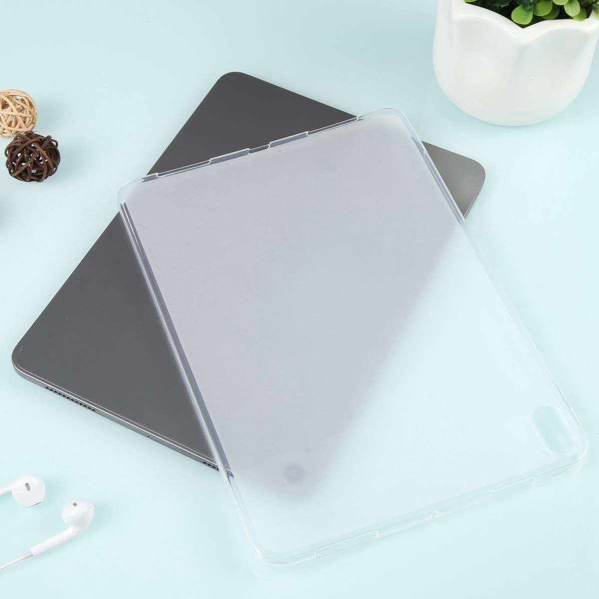 For Honor Pad X9 / X8 Pro TPU Tablet Case(Frosted Clear)