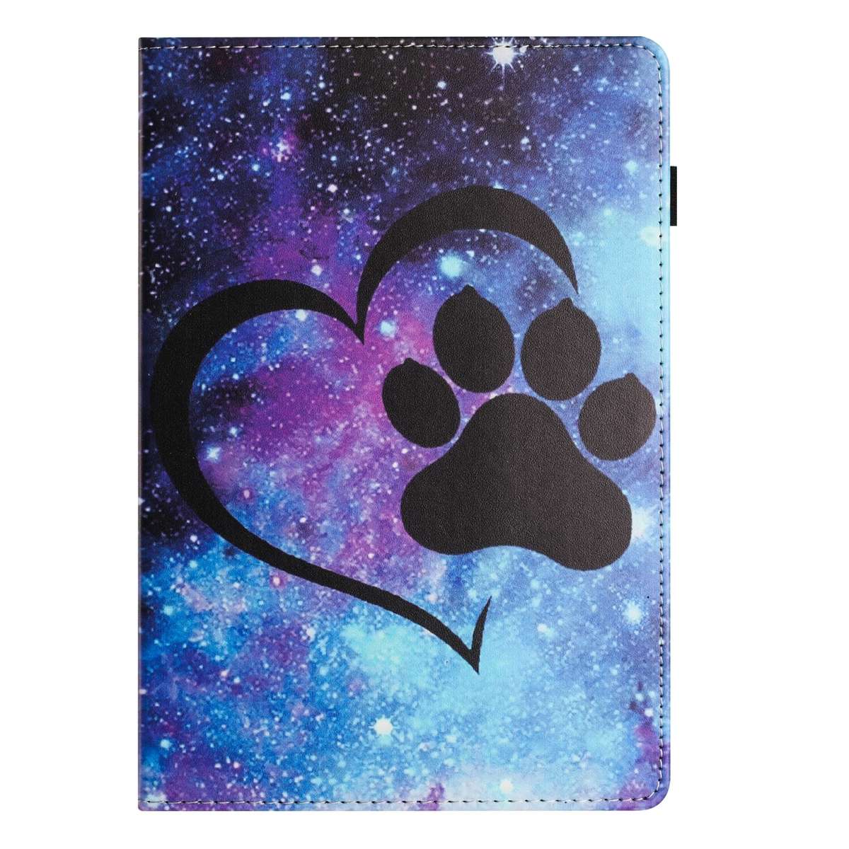 For iPad 10.5 2019 Sewing Litchi Texture Smart Leather Tablet Case(Footprint)