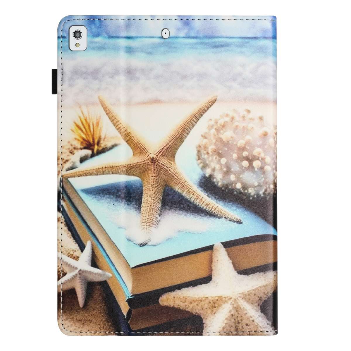For iPad 10.5 2019 Sewing Litchi Texture Smart Leather Tablet Case(Starfish)