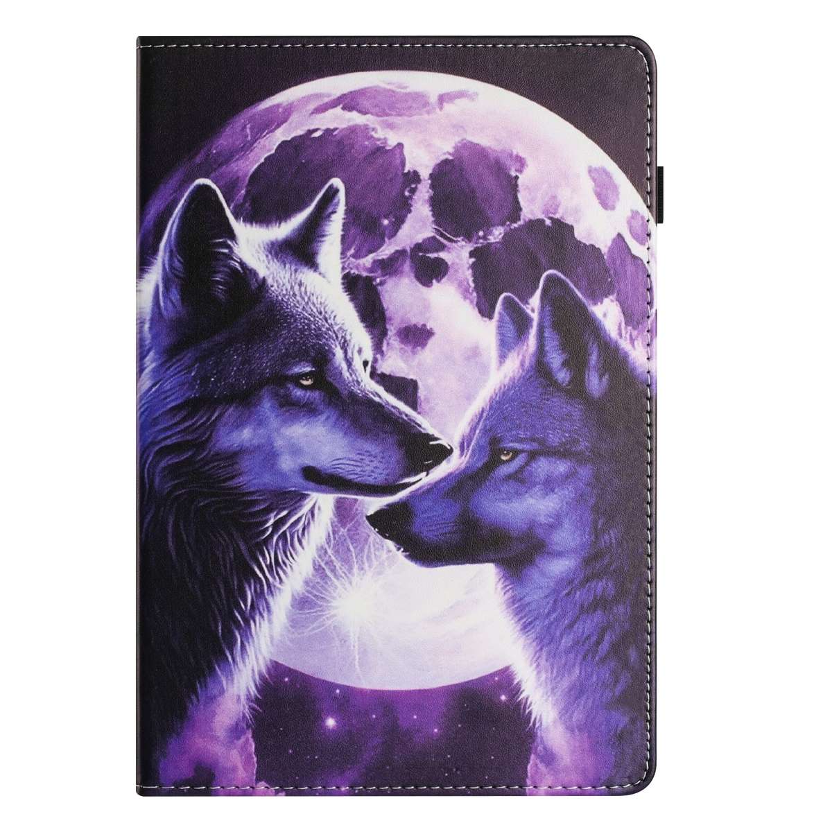 For iPad 10.5 2019 Sewing Litchi Texture Smart Leather Tablet Case(Wolf)