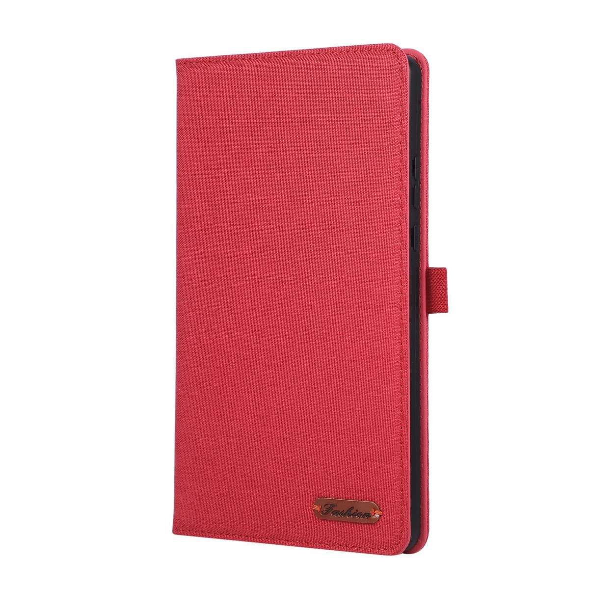 For Honor Pad X7 8.7 Fabric Texture Horizontal Flip Leather Tablet Case(Red)