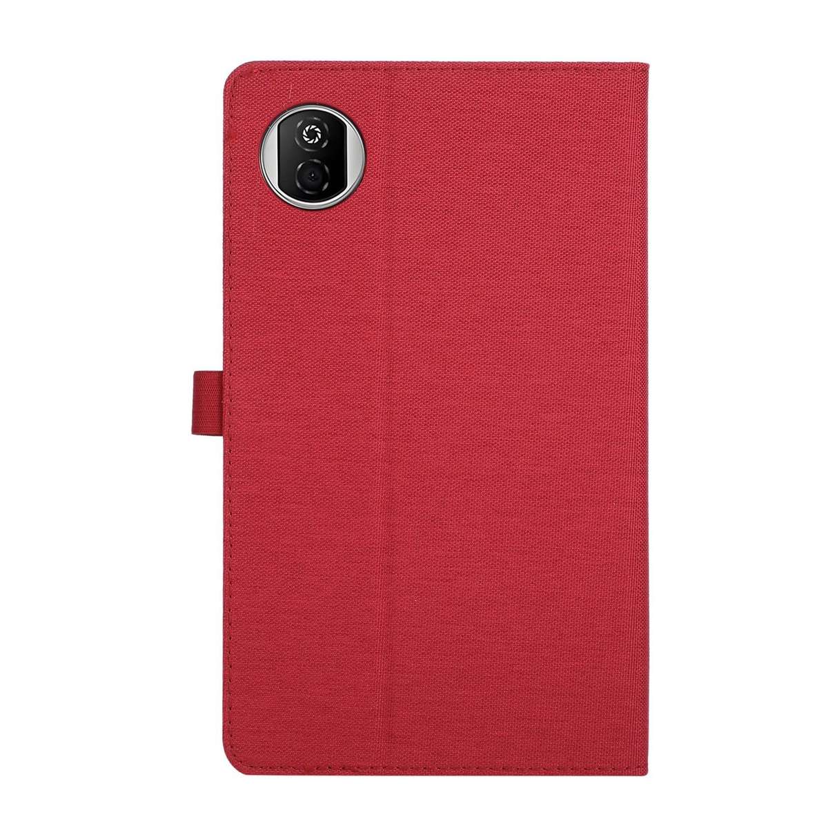 For Honor Pad X7 8.7 Fabric Texture Horizontal Flip Leather Tablet Case(Red)