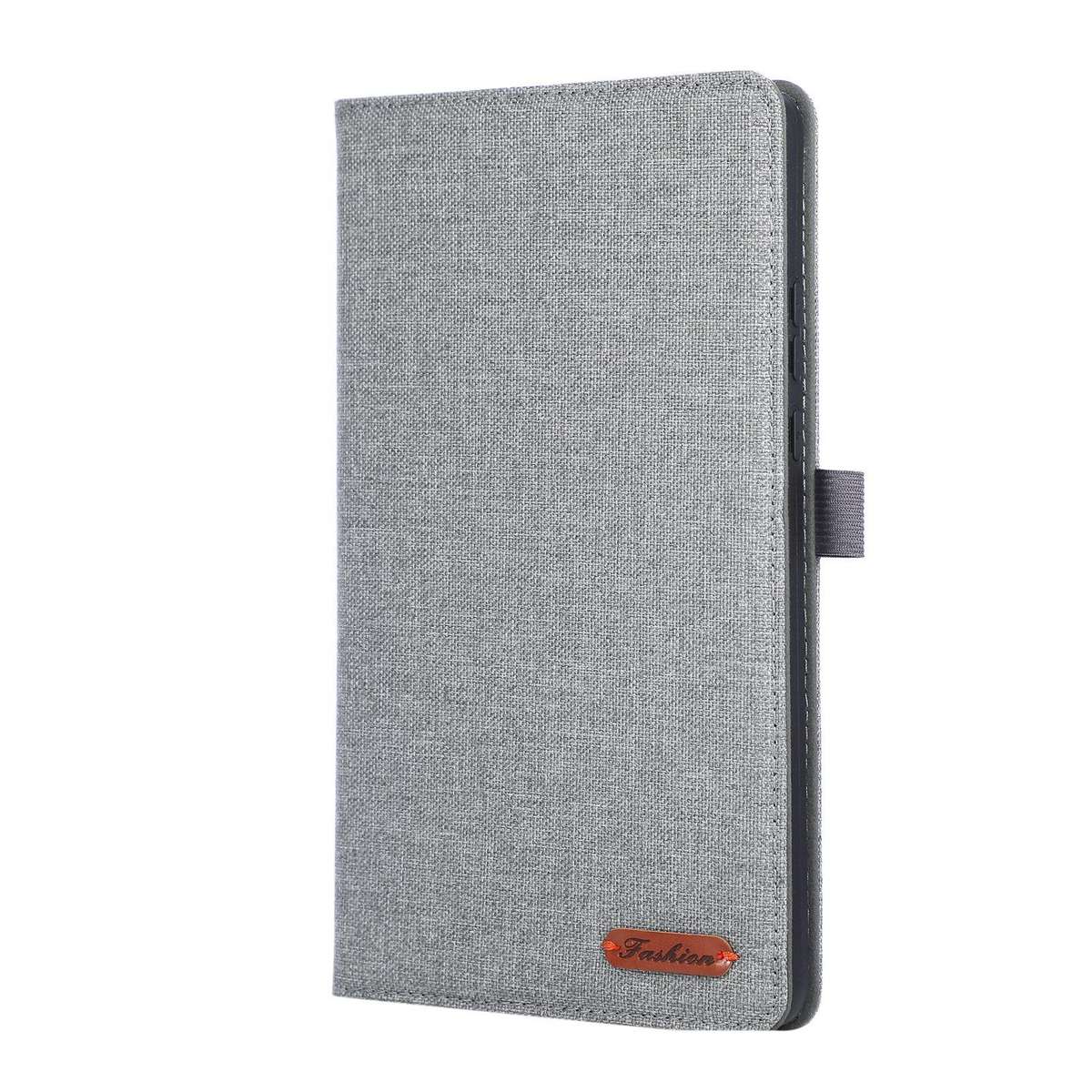 For Honor Pad X7 8.7 Fabric Texture Horizontal Flip Leather Tablet Case(Gray)