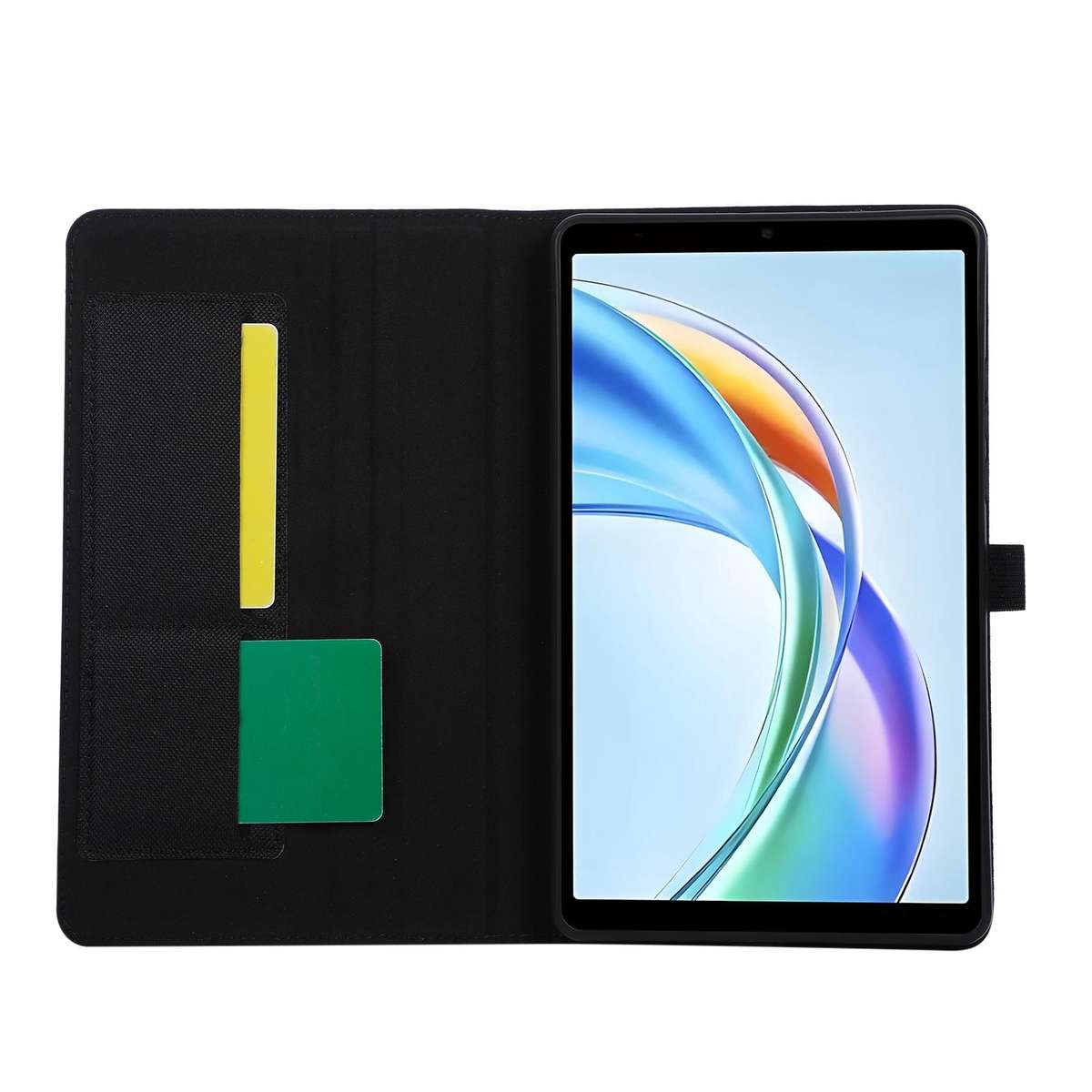 For Honor Pad X7 8.7 Fabric Texture Horizontal Flip Leather Tablet Case(Black)