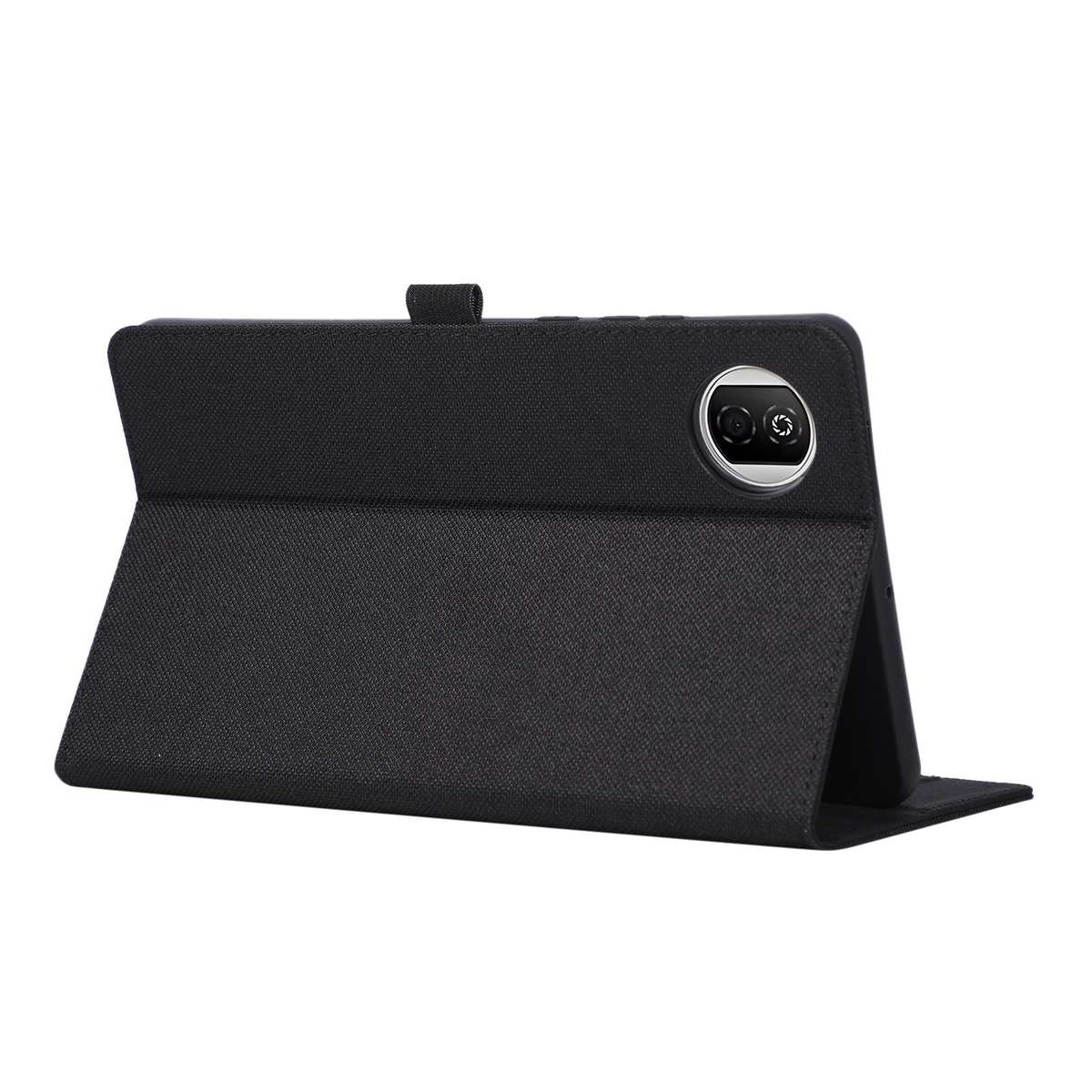 For Honor Pad X7 8.7 Fabric Texture Horizontal Flip Leather Tablet Case(Black)